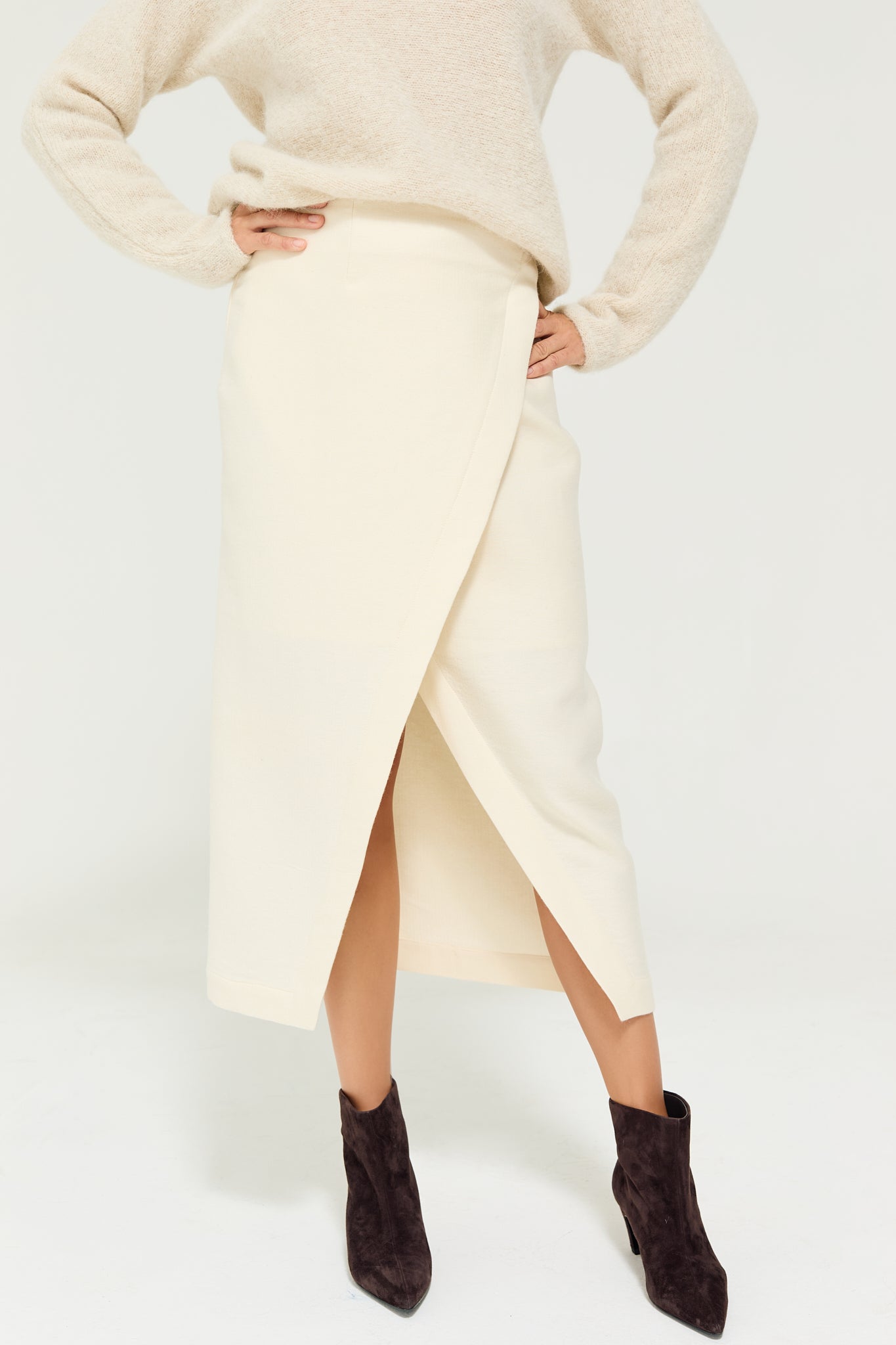  Skirt Lana in Ivory White 