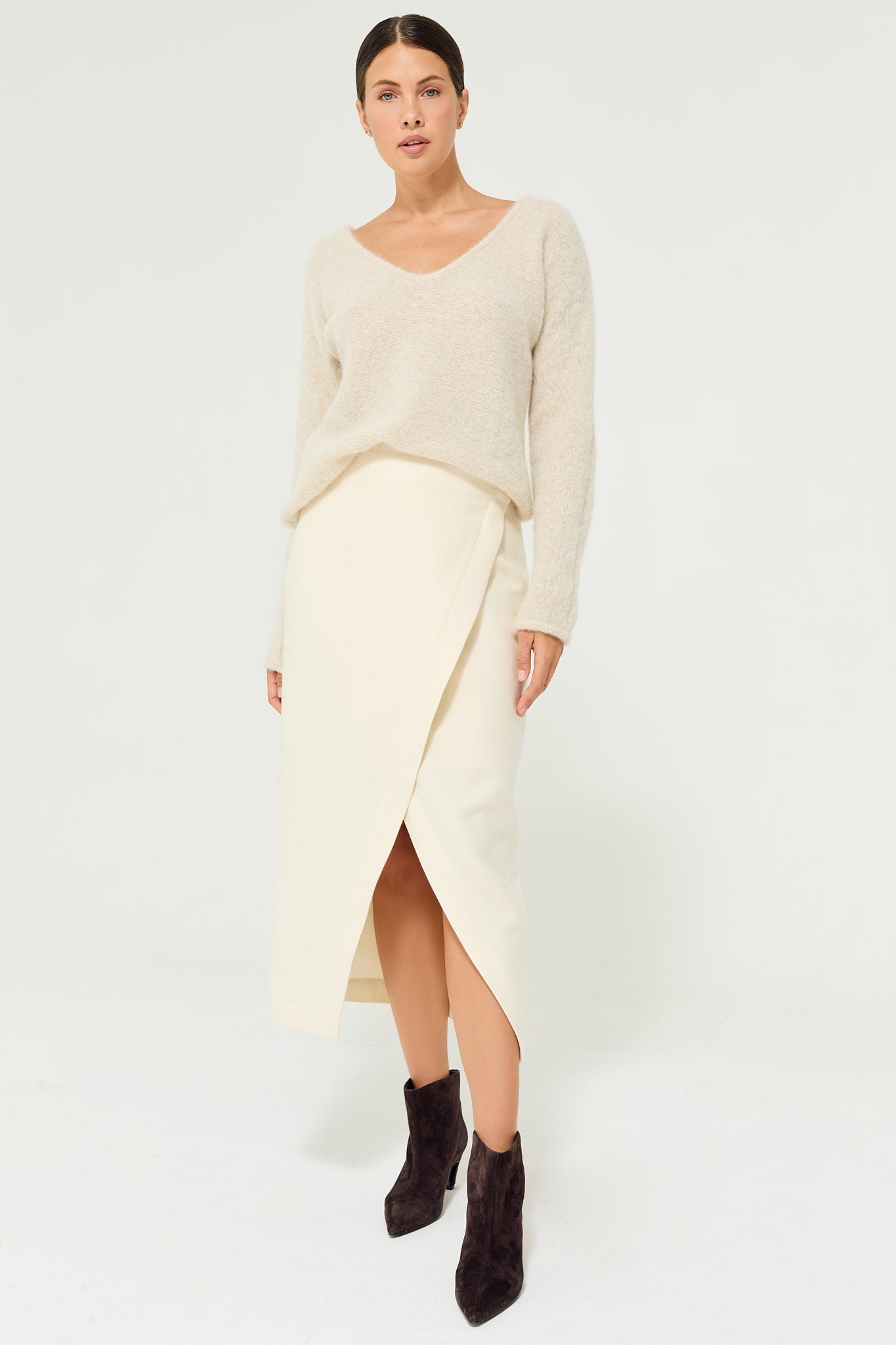  Skirt Lana in Ivory White 