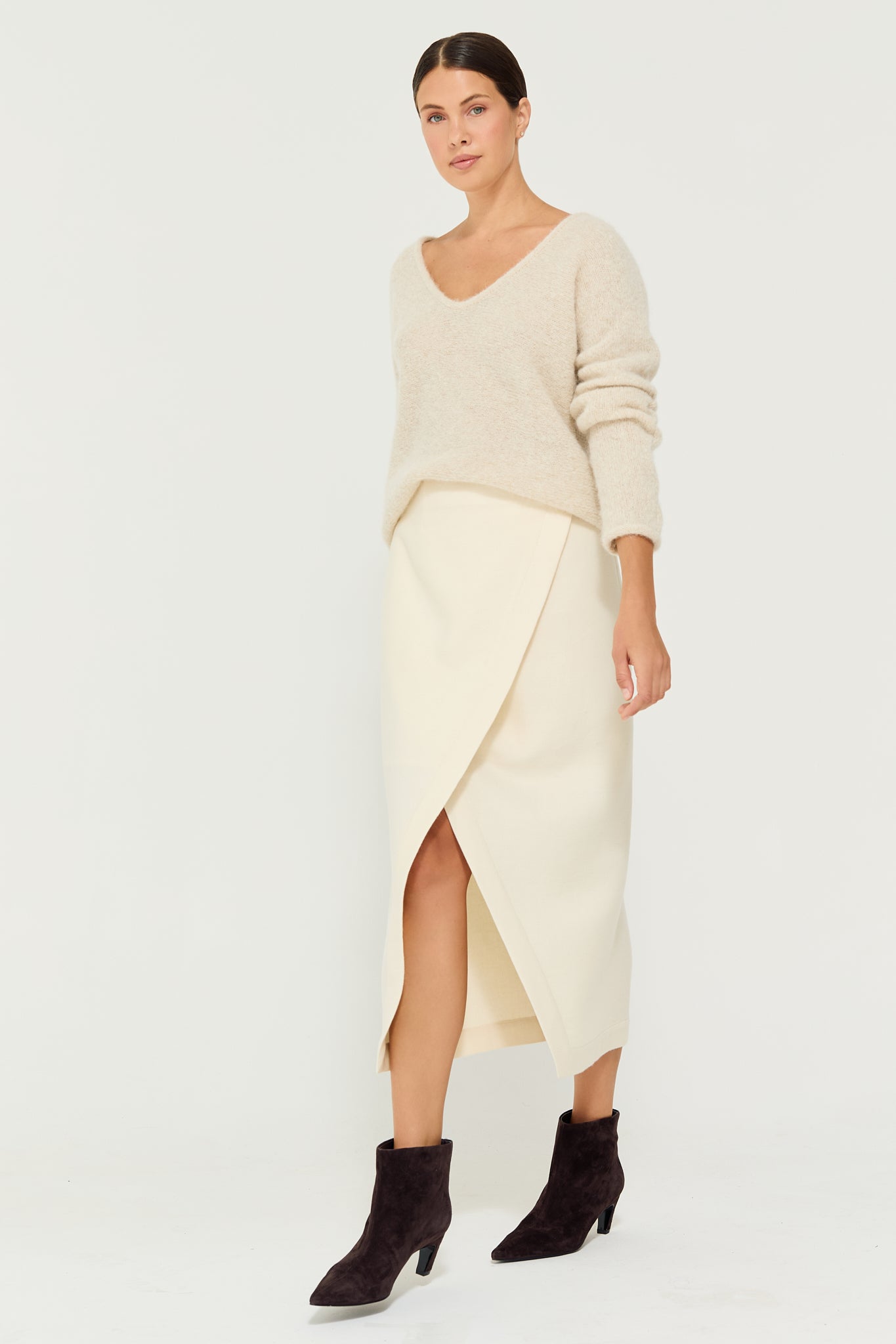  Skirt Lana in Ivory White 
