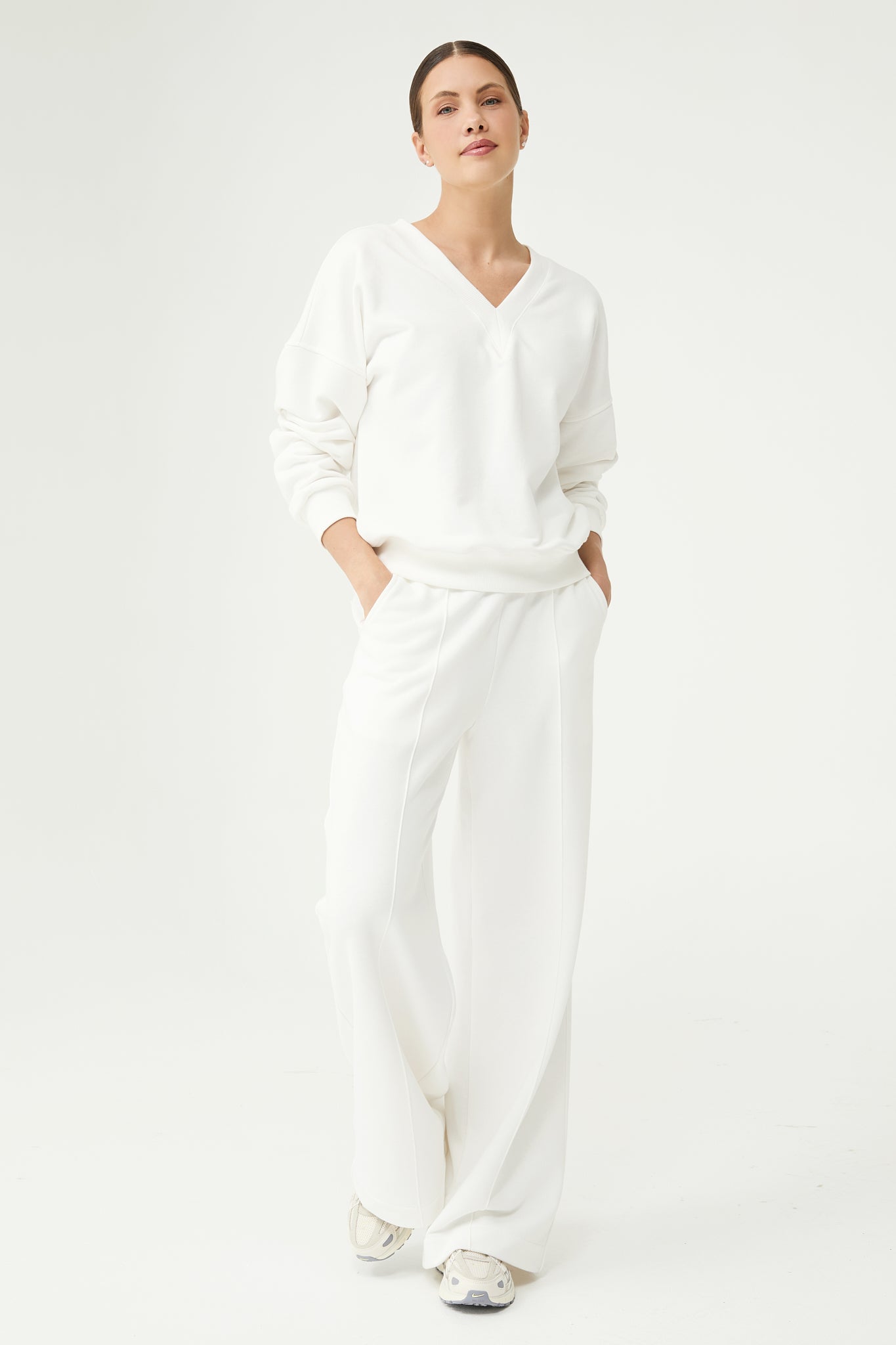 Silens pullover in Ivory White
