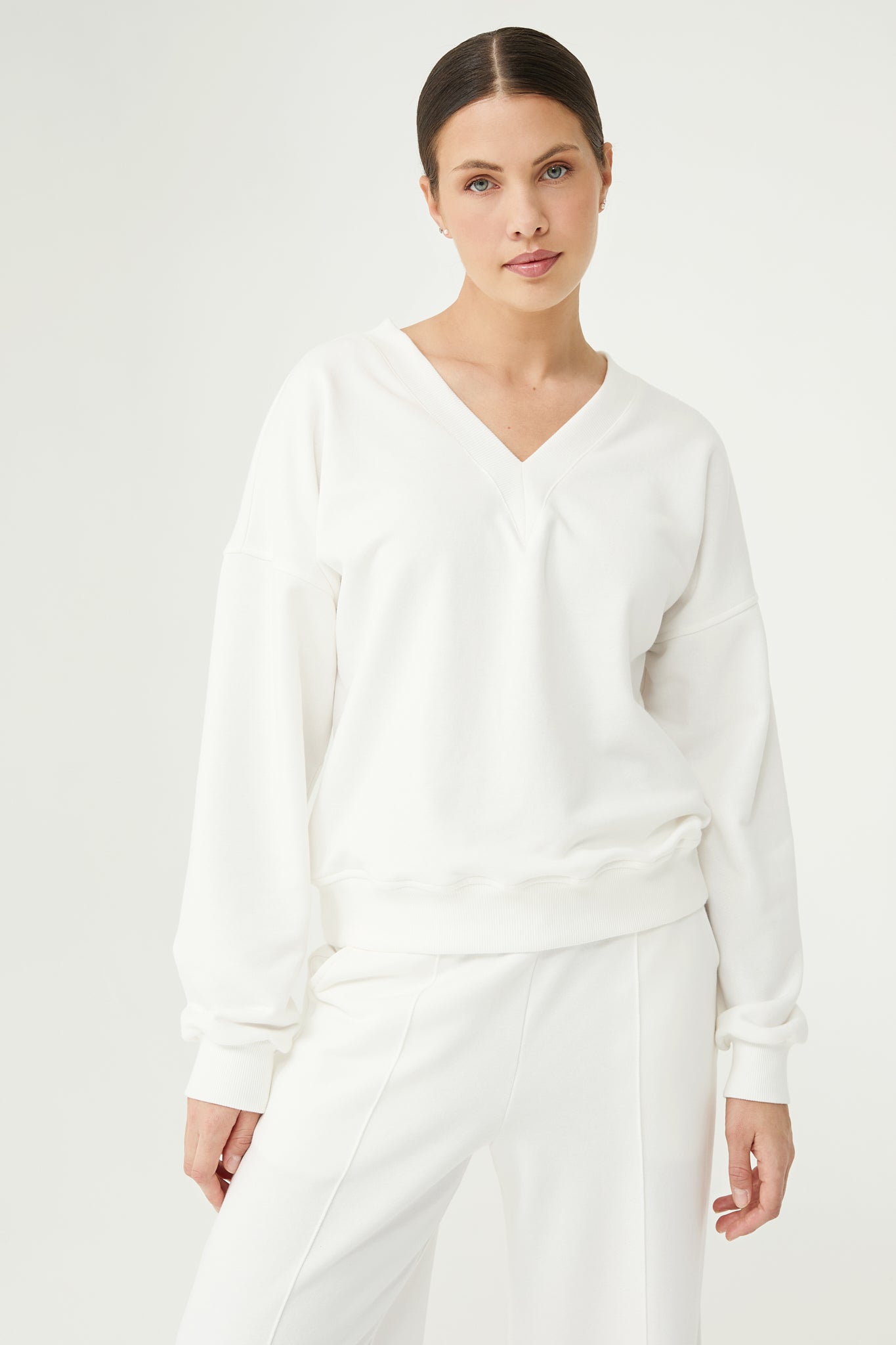 Silens pullover in Ivory White