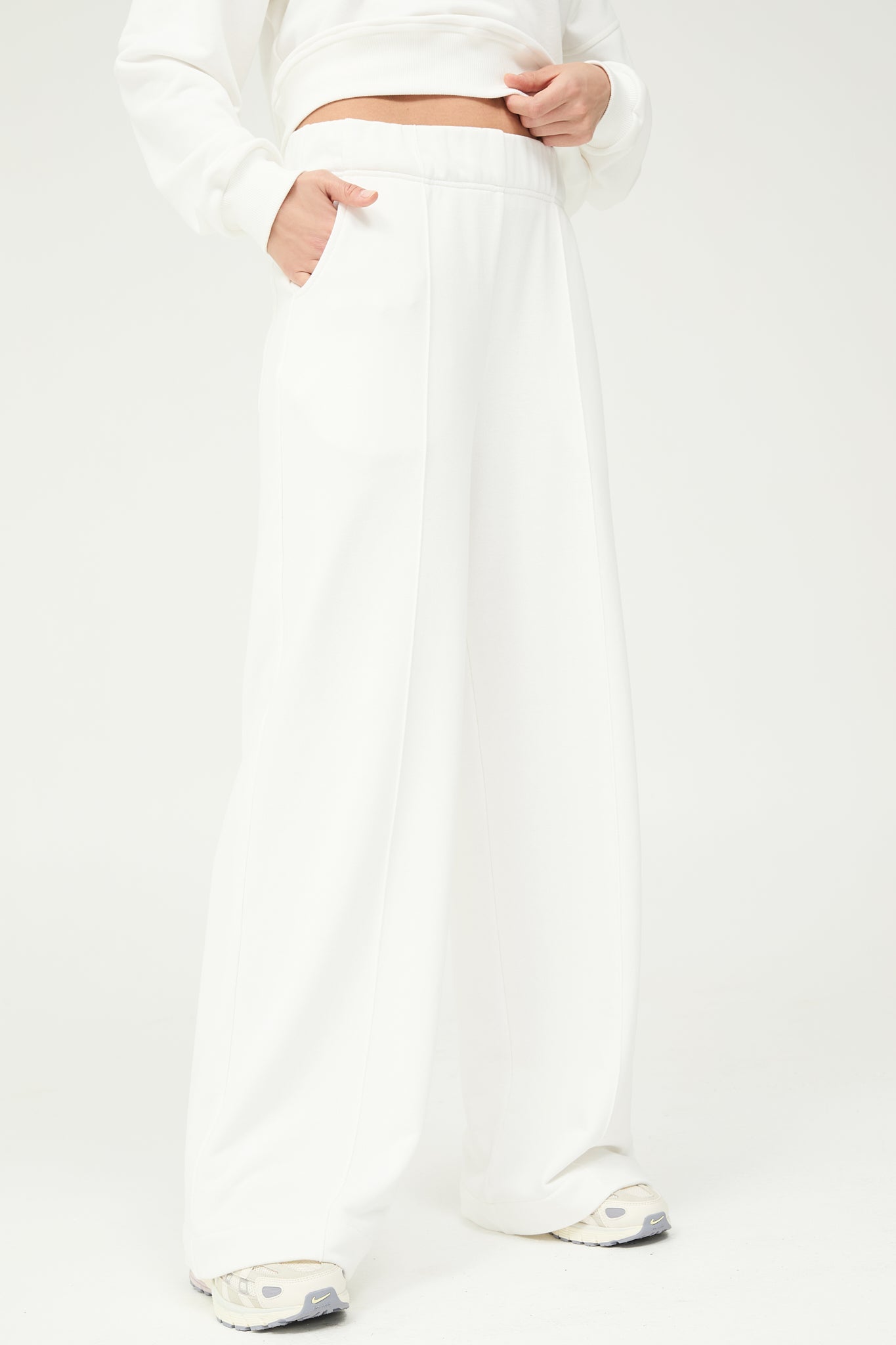 Loungewear Set in Ivory White