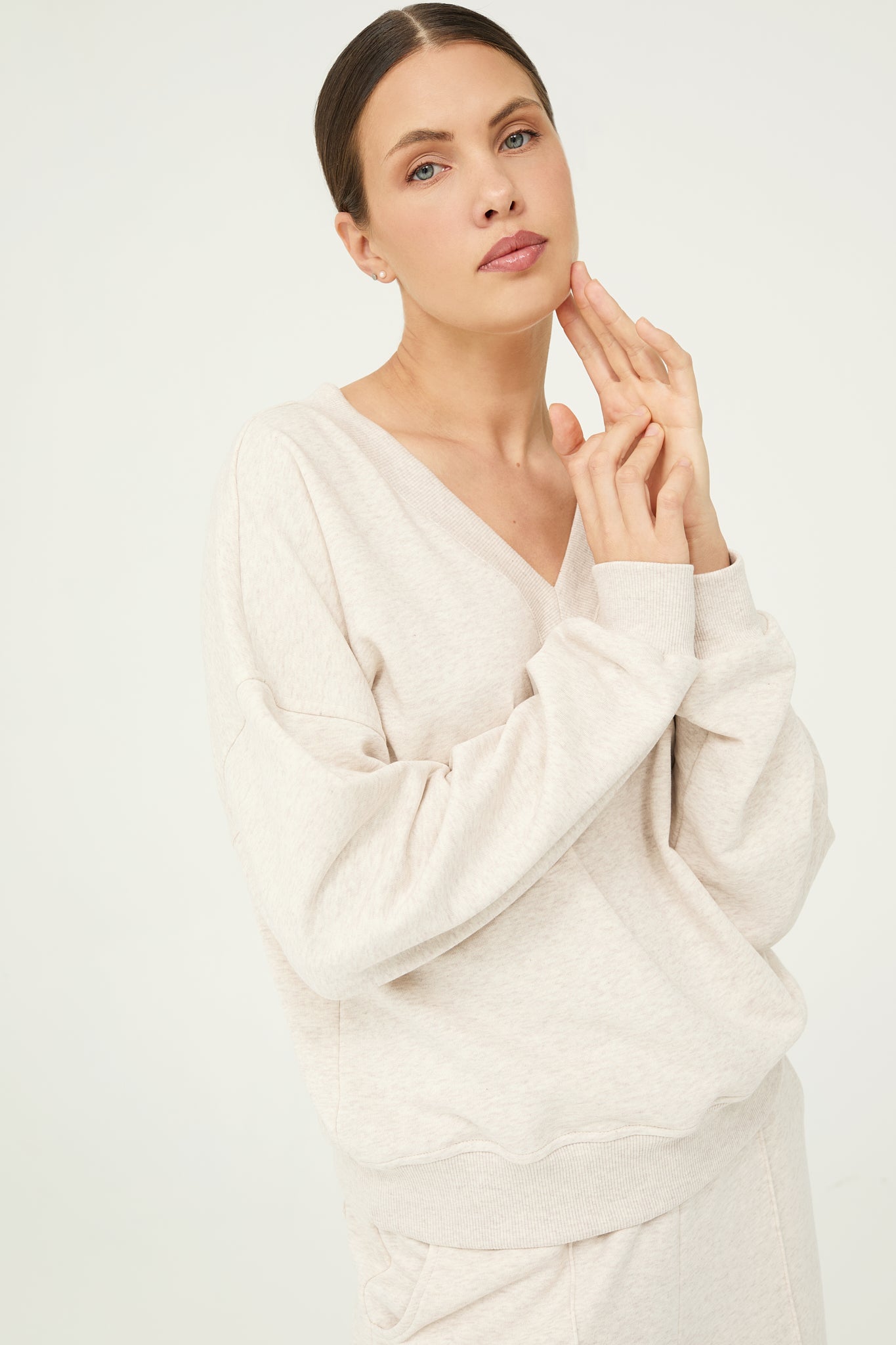 Silens Pullover in Sand