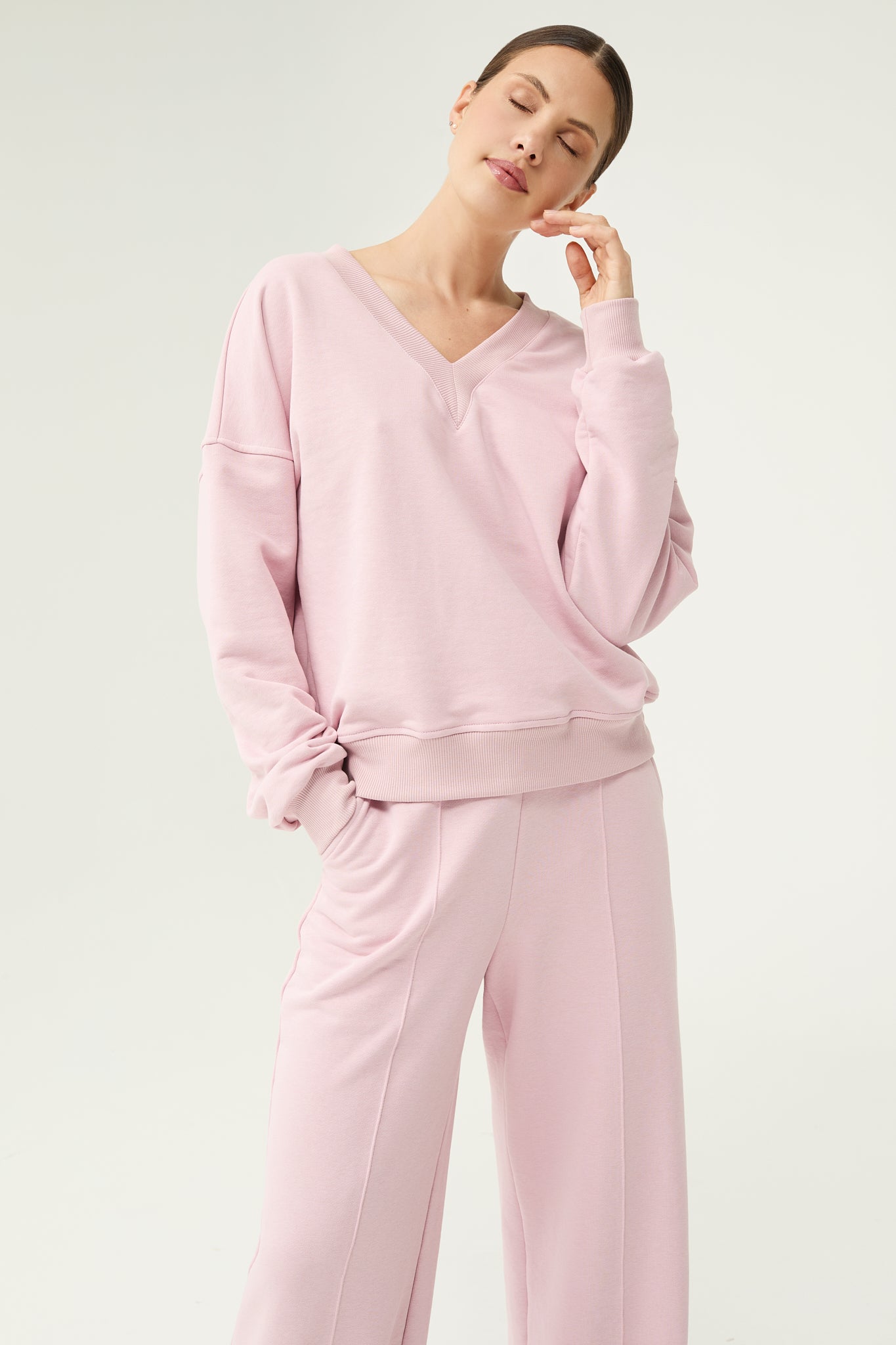 Silens Pullover in Pink